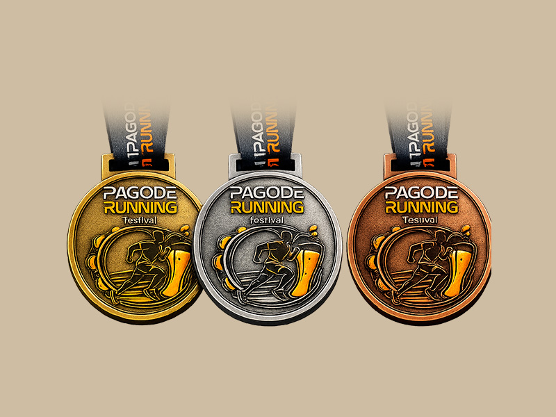Medalha Pagode Running Festival