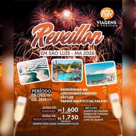 REVEILLON EM SÃO LUIZ-MA 2026