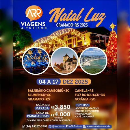 NATAL LUZ EM GRAMADO-RS