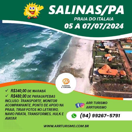 Salinas Praia do Atalaia - Bate-Volta