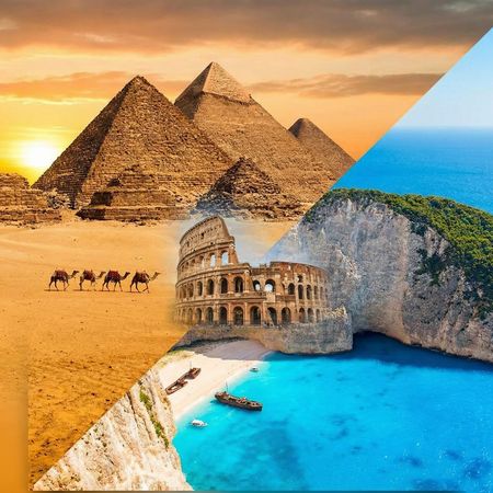 Egito, Grécia e Itália