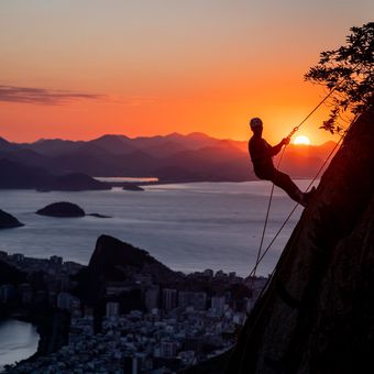 Rapel no Morro Dois Irmãos
