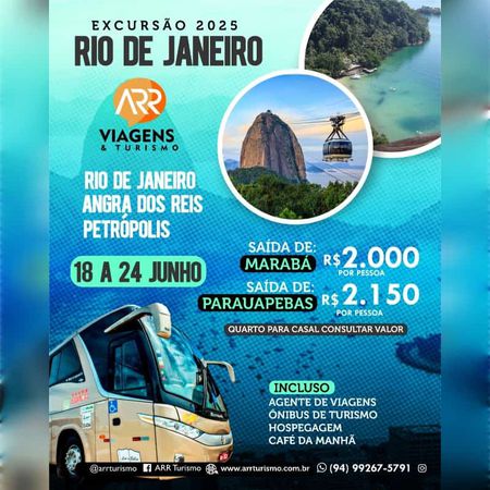 RIO DE JANEIRO-RJ  EXCURCÃO