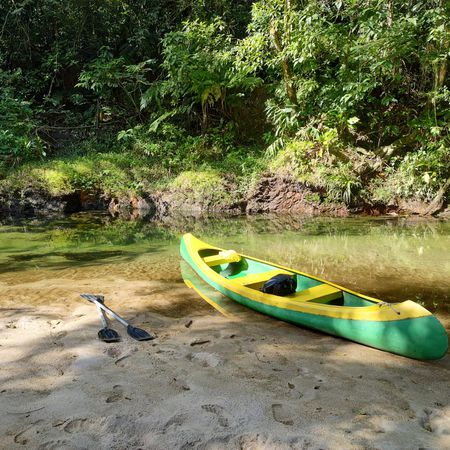 Canoagem no Rio Jaguareguava