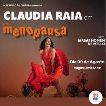 Teatro - Menopausa - Claudia Raia