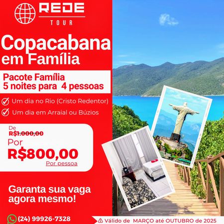 COPACABANA EM FAMILIA